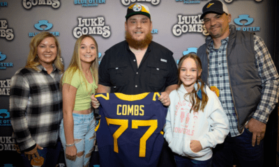 Luke Combs and Neal Brown family