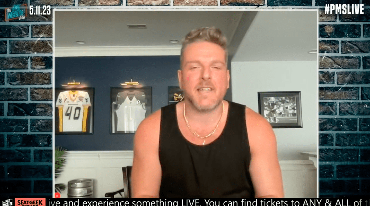 Pat McAfee Brett Favre statement