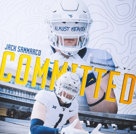WVU Football TE commit Jack Sammarco