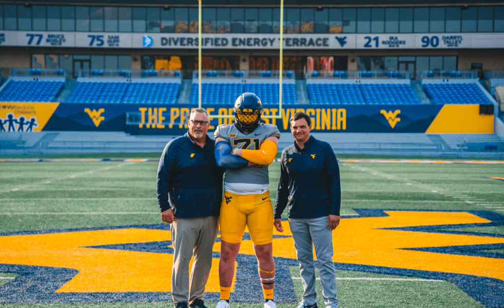 WVU Football OL recruit Moritz Schmoranzer