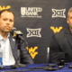 WVU AD Wren Baker and Josh Eilert