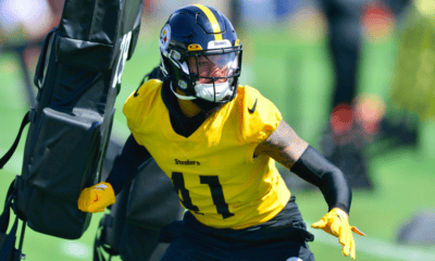 Kenny Robinson with Steelers