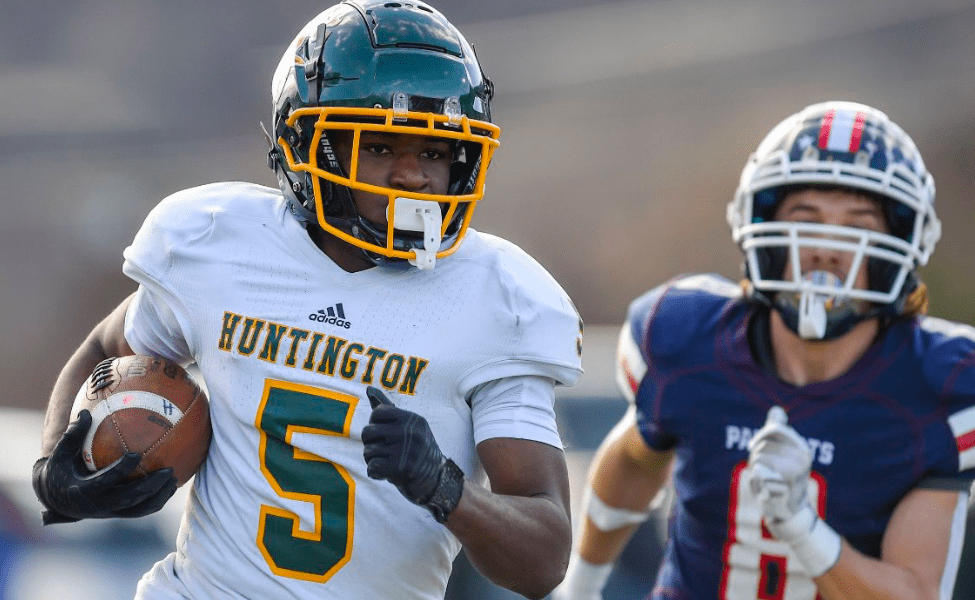 West Virginia commit Zah Jackson.