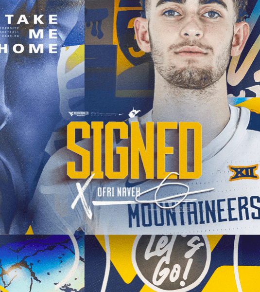 WVU Basketball signs Ofri Naveh