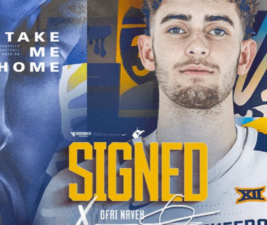 WVU Basketball signs Ofri Naveh