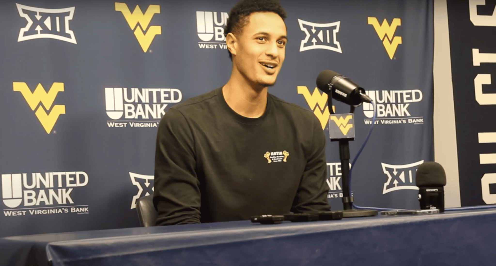 WVU Basketball C Jesse Edwards