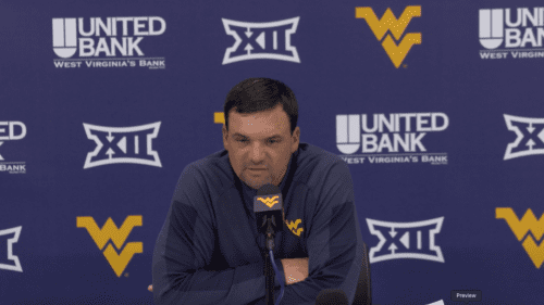 WVU Football HC Neal Brown