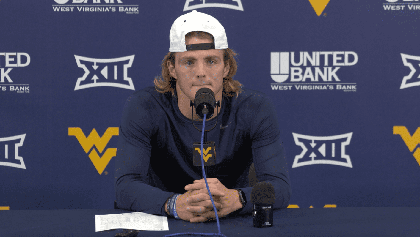 WVU Football Garrett Greene