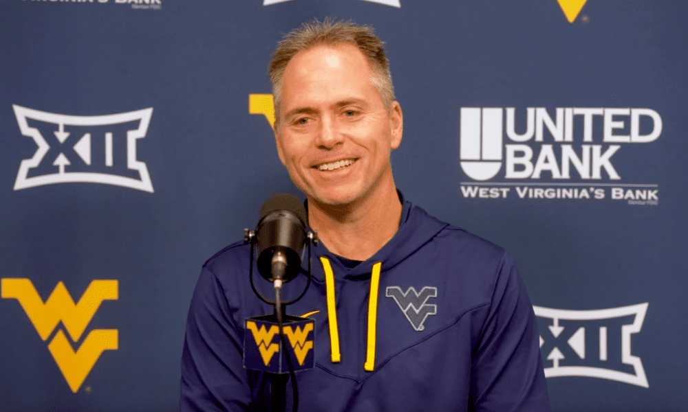 WVU women's basketball HC Mark Kellogg