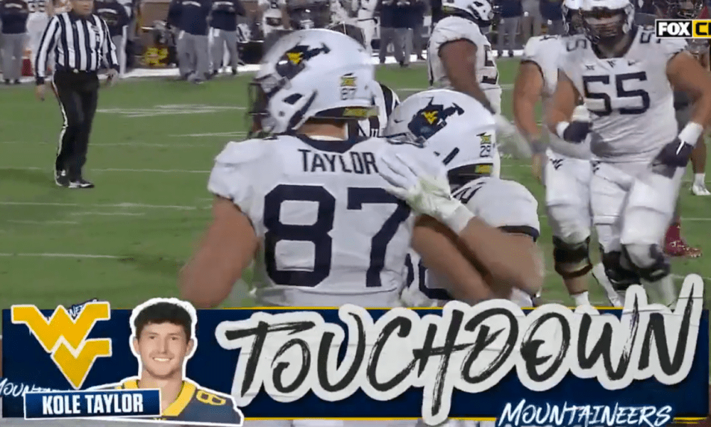 Kole Taylor scores TD against Oklahoma