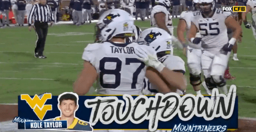 Kole Taylor scores TD against Oklahoma