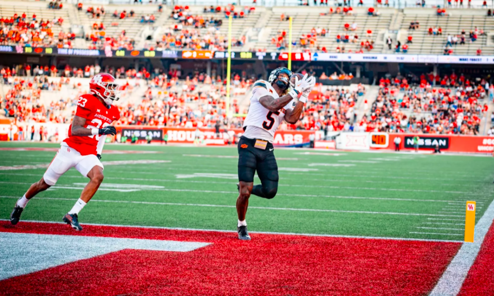 West Virginia offers Oklahoma State transfer WR Jaden Bray