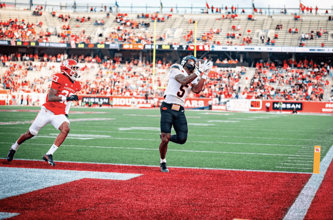 West Virginia offers Oklahoma State transfer WR Jaden Bray