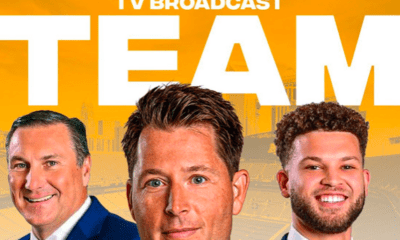 Duke's Mayo Bowl broadcast crew