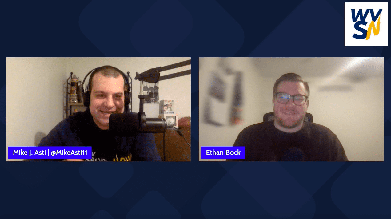 Mike Asti and Ethan Bock on WVU postgame show