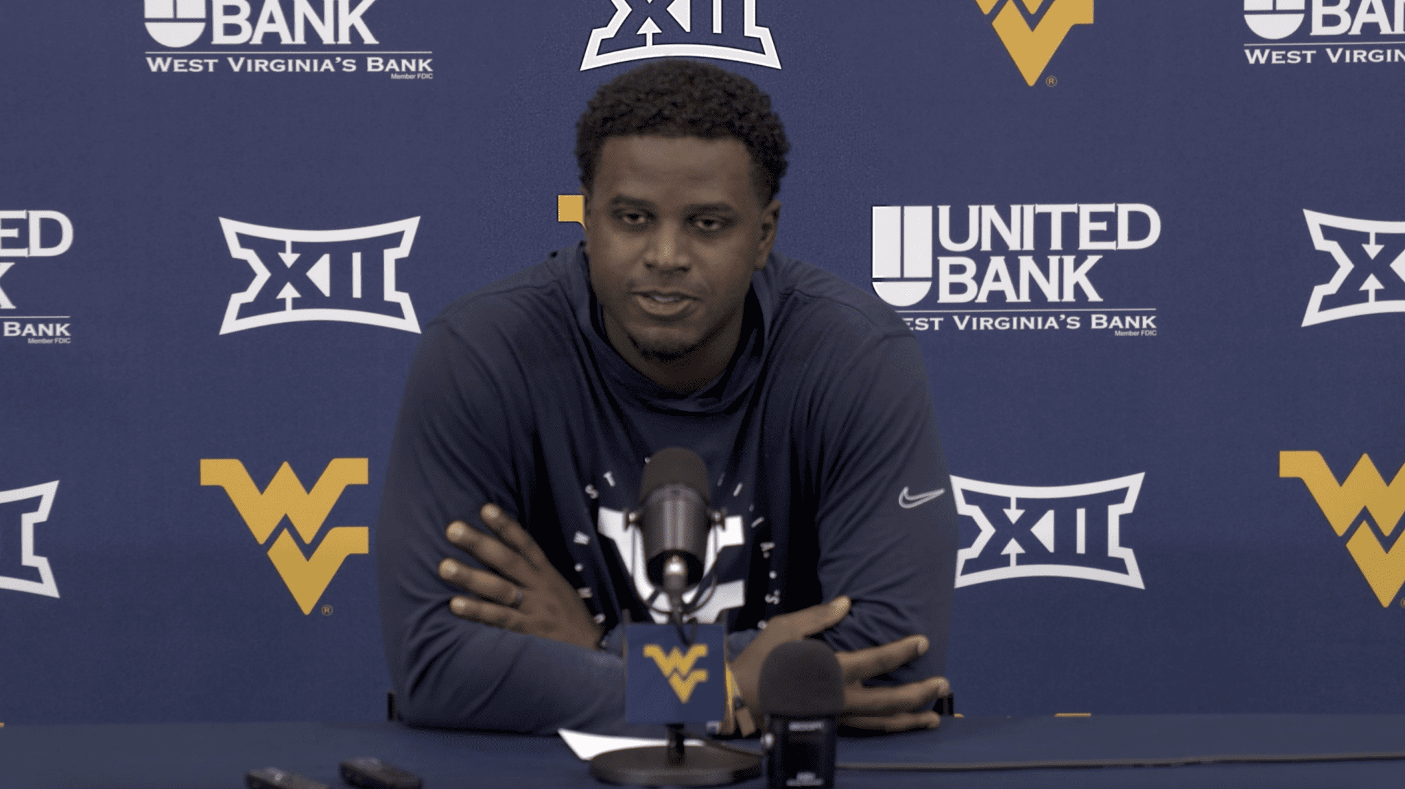 WVU Football WR Coach Bilal Marshall