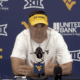 WVU Football HC Neal Brown