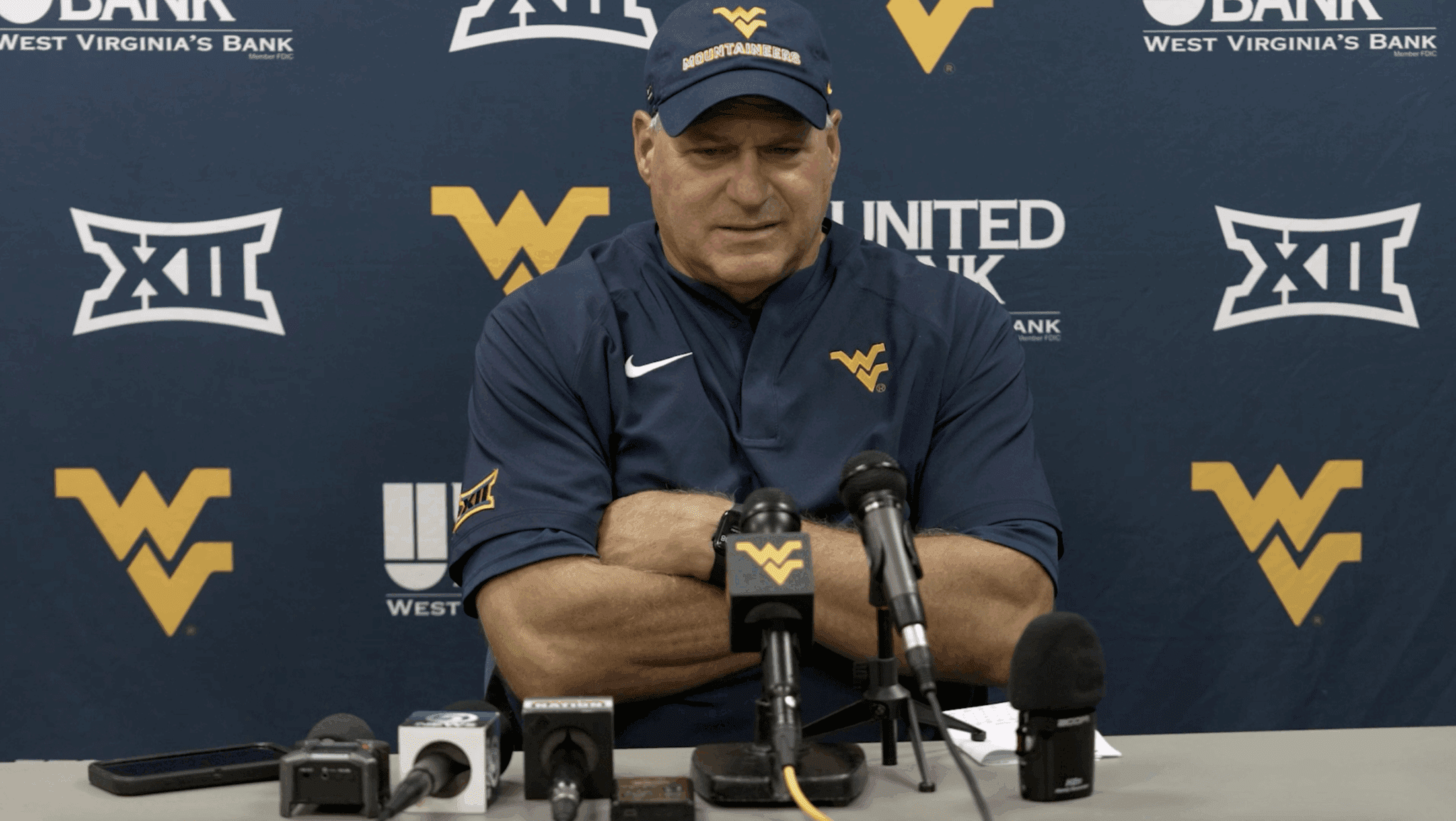 WVU Football HC Rich Rodriguez press conference