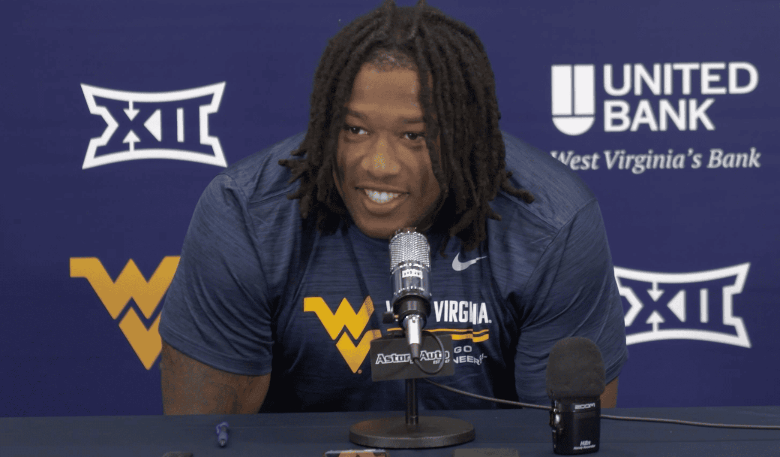 WVU Football DL Nate Gabriel