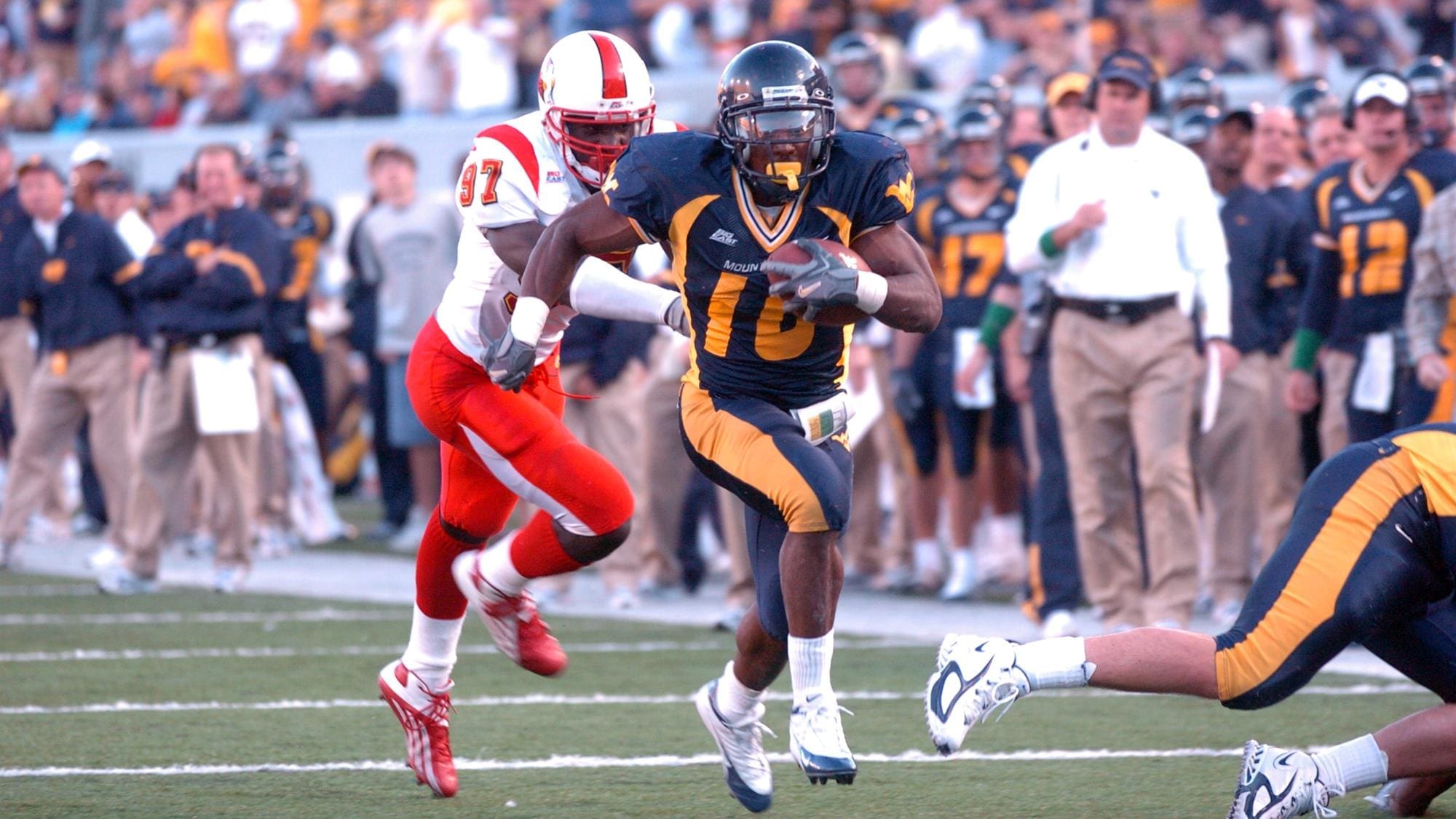 Steve Slaton at WVU