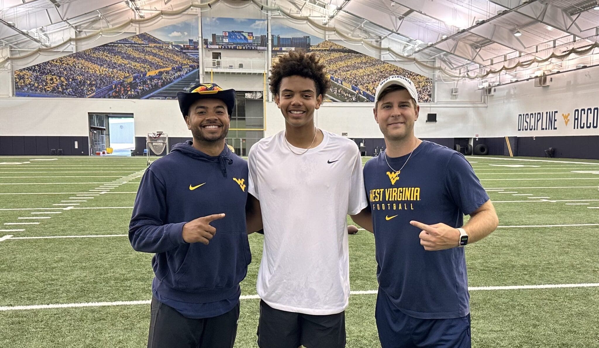WVU Football QB recruit Trae Taylor and Tyler Allen