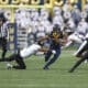 WVU Football RB Jahiem White running against UCF