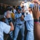 WVU Baseball celebrating