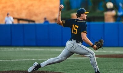 WVU Baseball pitcher Maxx Yehl