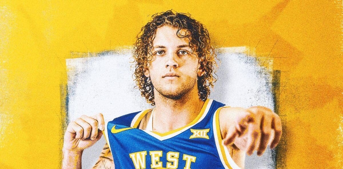 WVU Basketball Finley Bizjack