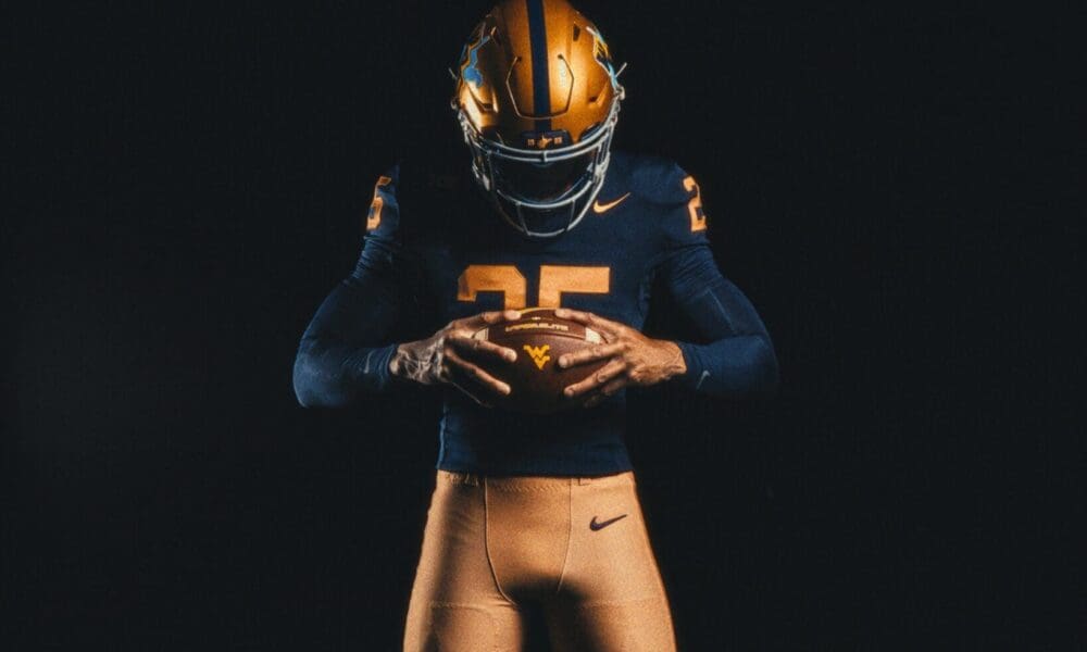 WVU Football 1965 Throwback Uniform