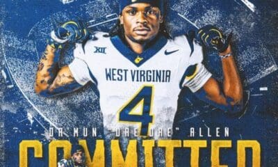 WVU Football DB Damun Allen