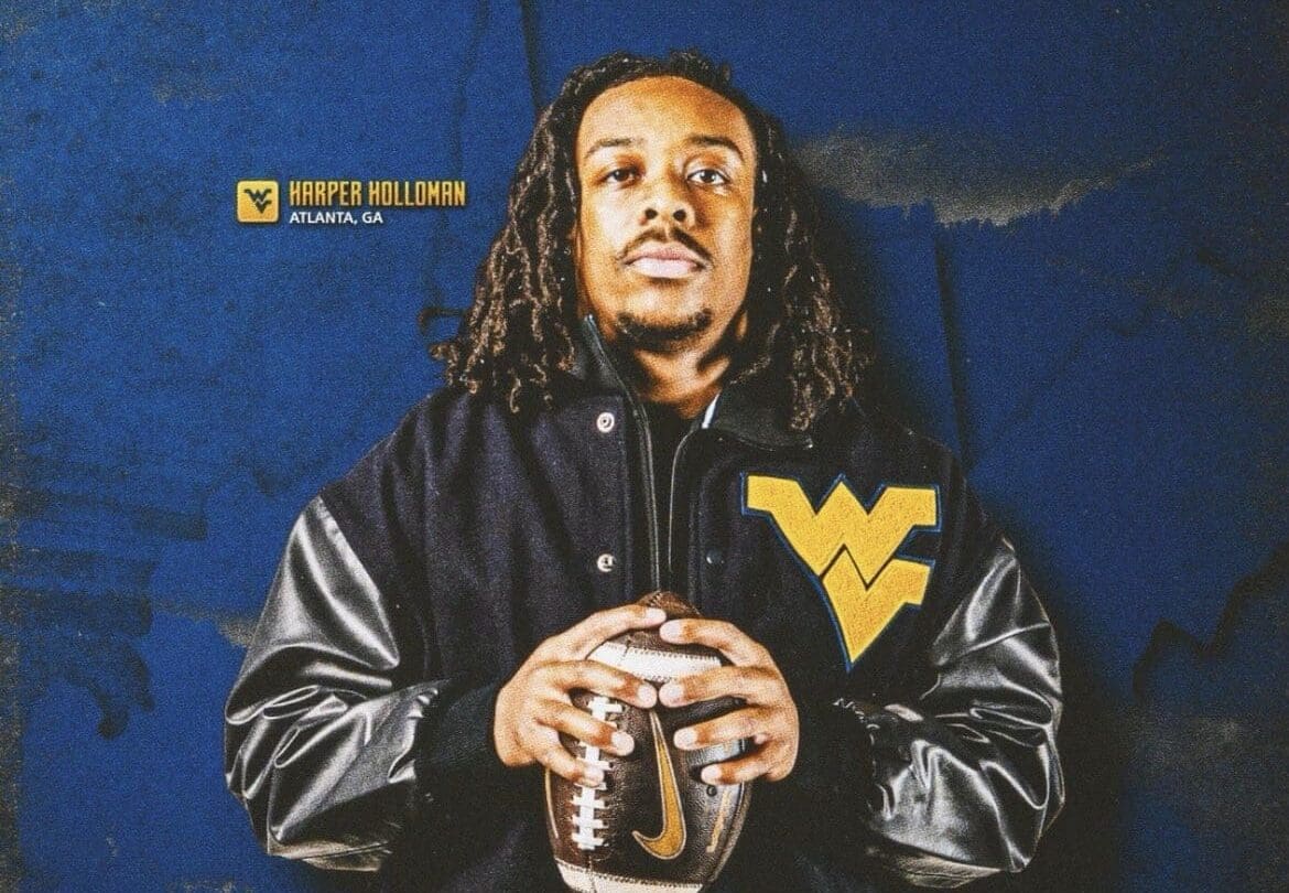 WVU Football DL Harper Holloman