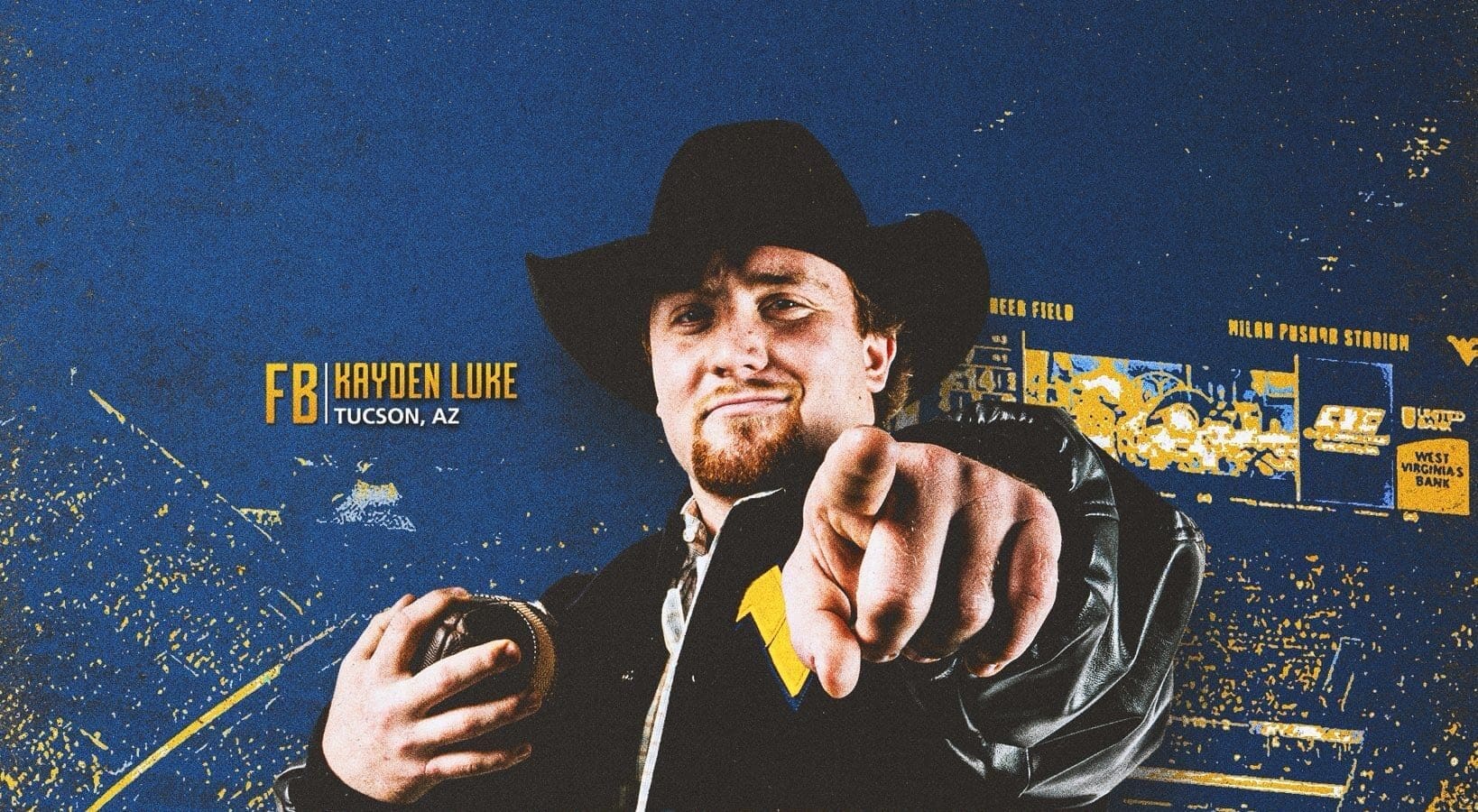 WVU Football FB Kayden Luke