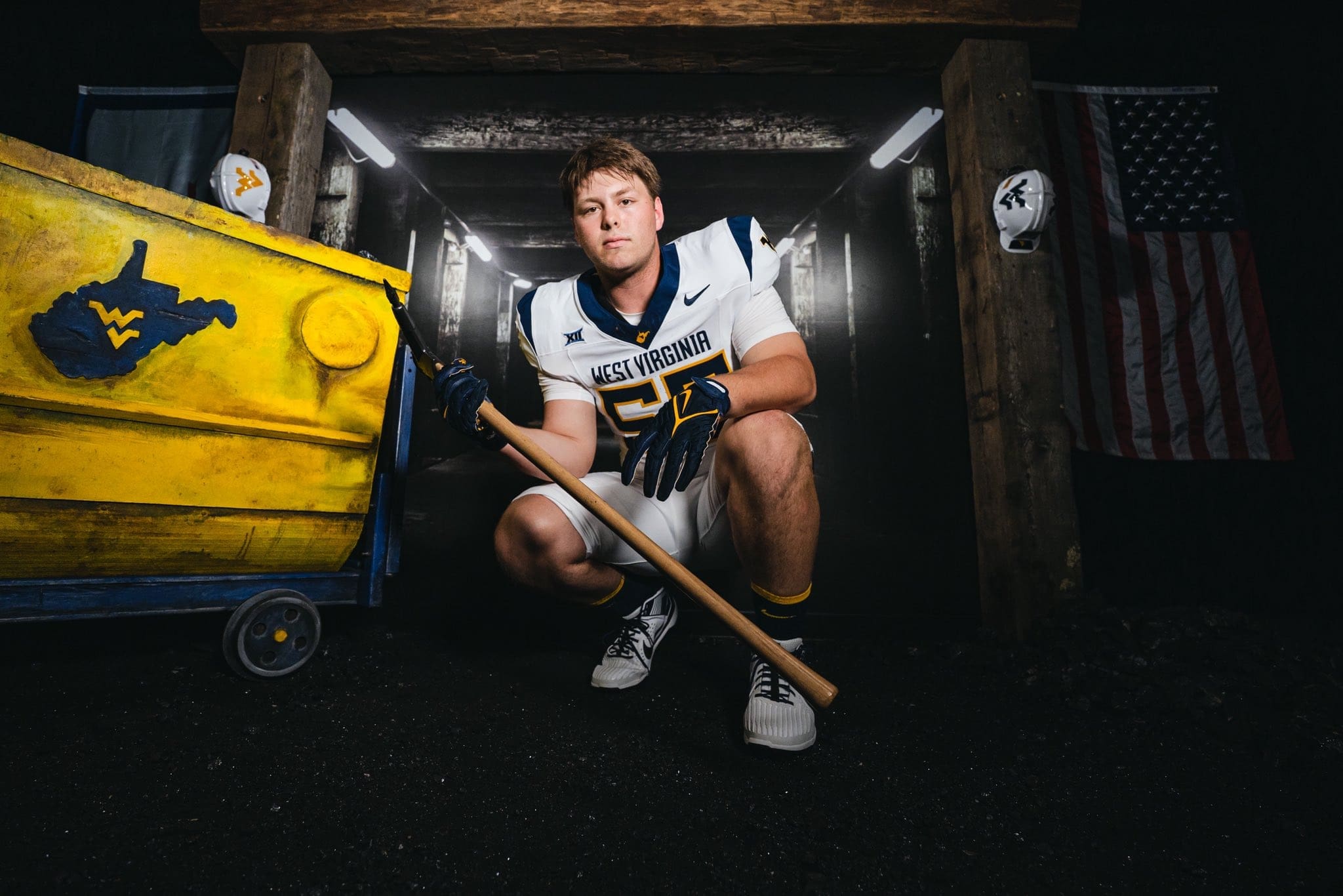 WVU Football OL Aidan Woods