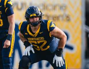 WVU OL Nick Krahe Details Challenges of Transition to Guard Under Rick Trickett