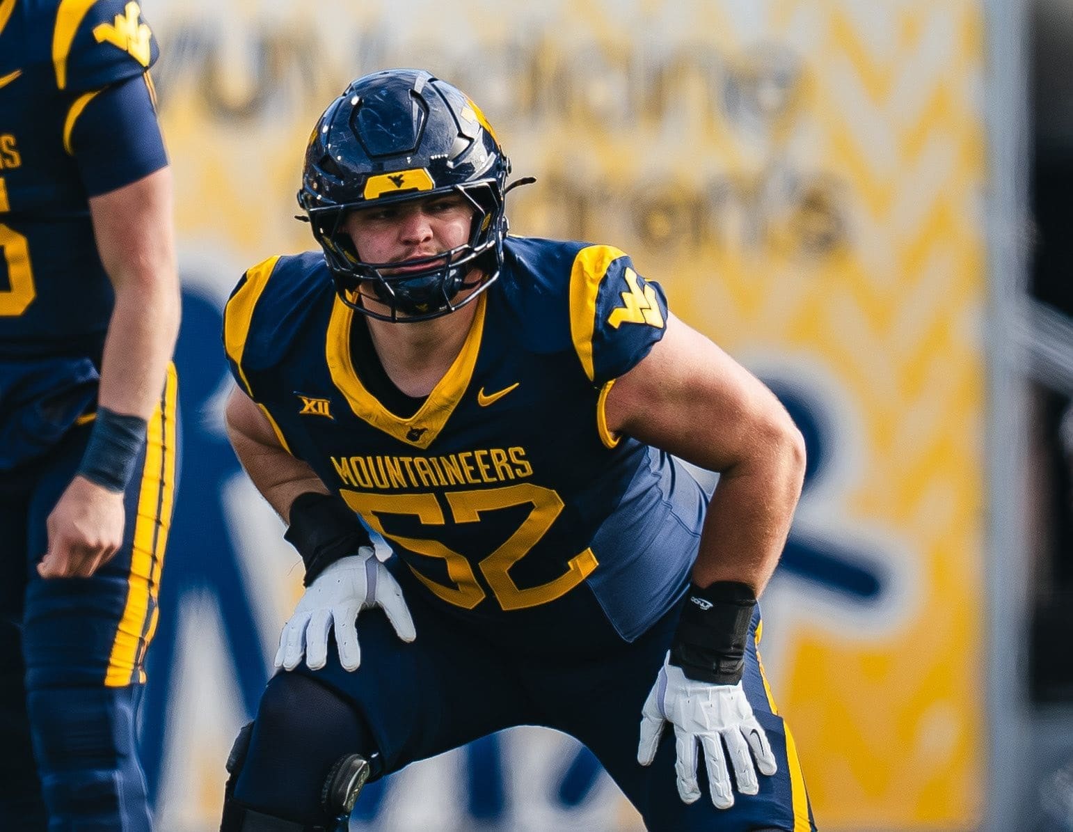 WVU OL Nick Krahe Details Challenges of Transition to Guard Under Rick Trickett