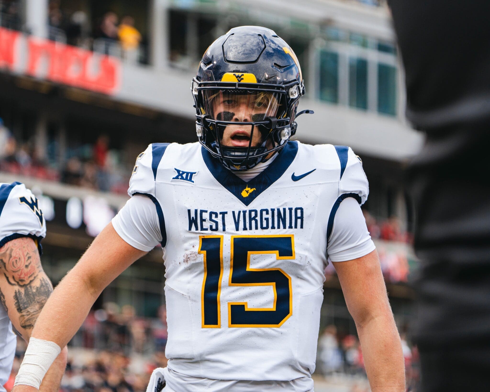 WVU Football QB Scotty Fox touchdwon at Houston