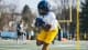 WVU Football RB Cam Cook at practice