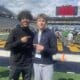 WVU Football TE Jacob Barrick and Rocco Griguoli