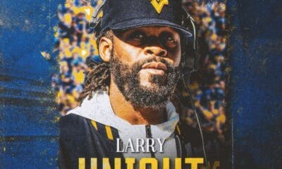 WVU Football coach Larry Knight