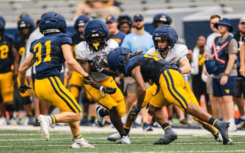 WVU Football scrimmage