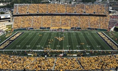 WVU Football stadium stock at Milan Puskar Stadium