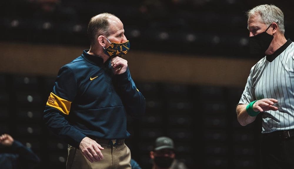 WVU Wrestling HC Tim Flynn