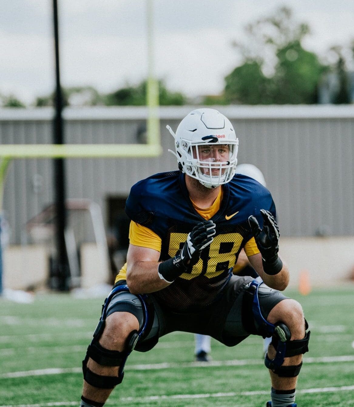 WVU Football OL Nick Malone