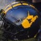 WVU Football blue helmet STOCK