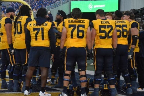 WVU Football Offensive Lineman
