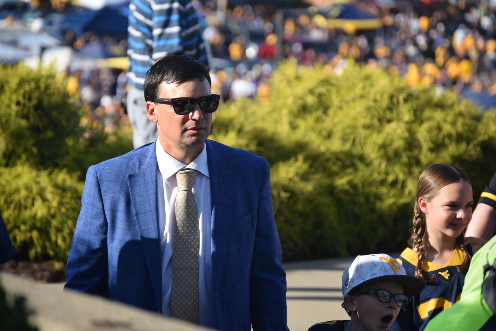 WVU Football HC Neal Brown Mantrip