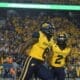 WVU Football Defense Tyrin Bradley against Pitt