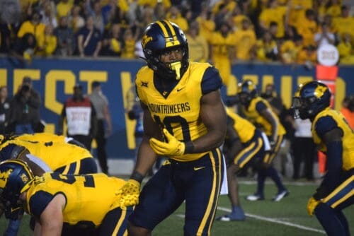 WVU Football LB Jared Bartlett