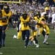 WVU Football DB Beanie Bishop against Pitt